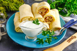 Соус к блинчикам с мясом Соус к блинчикам с мясом