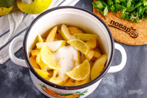 Компот из айвы на зиму