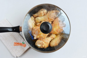 Вкусная жареная курица Вкусная жареная курица