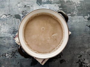 Картофельный суп с бобовыми Картофельный суп с бобовыми