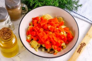 Вкусный салат из морской капусты