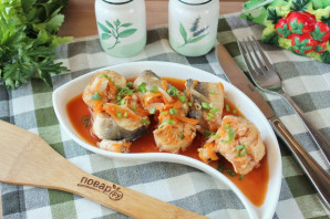 Рыбные консервы в томатном соусе Рыбные консервы в томатном соусе