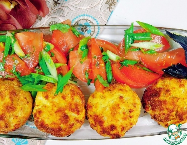 Домашние рыбные котлеты из трески