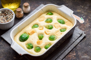 Пирог с брюссельской капустой Пирог с брюссельской капустой