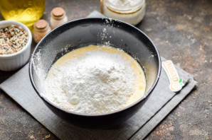 Пирог с брюссельской капустой Пирог с брюссельской капустой