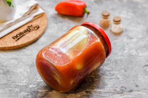 Перец фаршированный рисом на зиму Перец фаршированный рисом на зиму