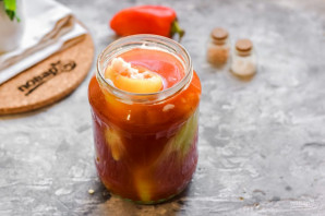 Перец фаршированный рисом на зиму Перец фаршированный рисом на зиму