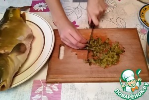 Фаршированный карп в духовке Фаршированный карп в духовке