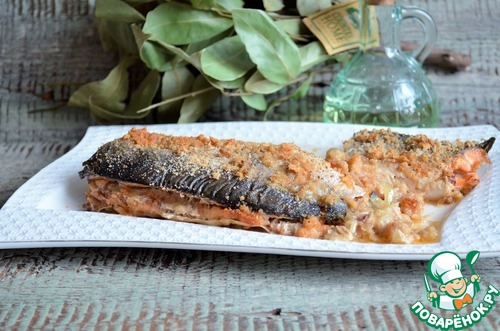 Голец запечённый