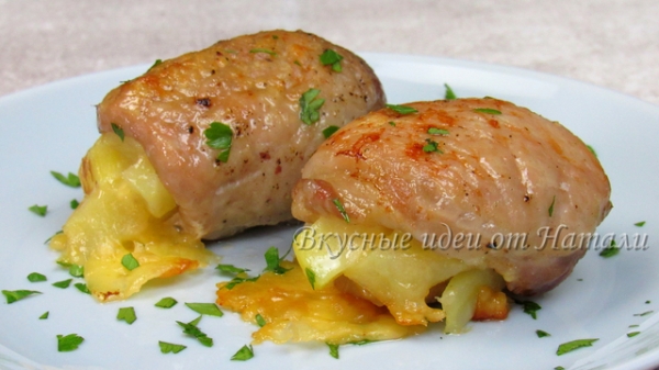 Мясо с картофелем в духовке