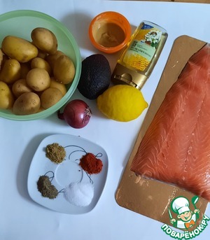 Нежное филе лосося с топпингом из авокадо Нежное филе лосося с топпингом из авокадо