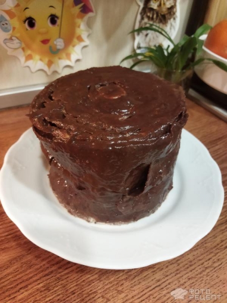 Рецепт: Блинный торт с творожным кремом - протёртая черная смородина, шоколадная глазурь, орехи и много эмоций Рецепт: Блинный торт с творожным кремом - протёртая черная смородина, шоколадная глазурь, орехи и много эмоций