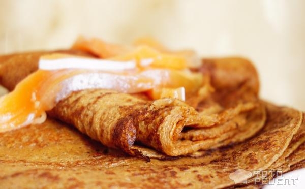 Рецепт: Блины "Бородино" - заварные плюс бонус-рецепт Рецепт: Блины "Бородино" - заварные плюс бонус-рецепт