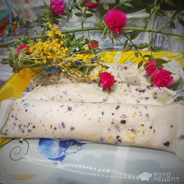 Рецепт: Блины из черной смородины - Космическое наслаждение. Супер вкусные и необычные блины