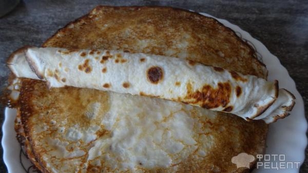 Рецепт: Блины на Масленицу - Блины на Масленицу должны радовать глаз!