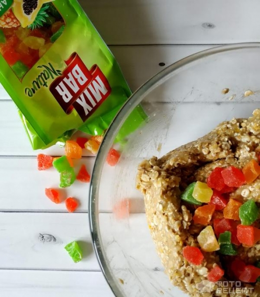 Рецепт: Печенье постное - праздник вкуса без сахара, муки и масла.