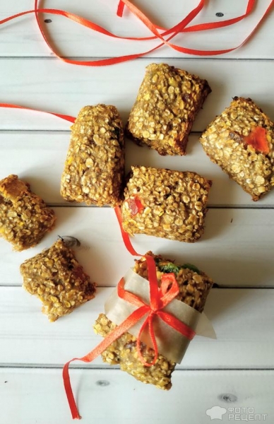 Рецепт: Печенье постное - праздник вкуса без сахара, муки и масла.