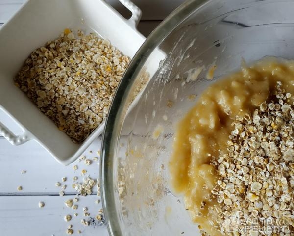 Рецепт: Печенье постное - праздник вкуса без сахара, муки и масла.