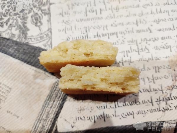 Рецепт: Печенье с творогом - Слоистое. Рецепт: Печенье с творогом - Слоистое.