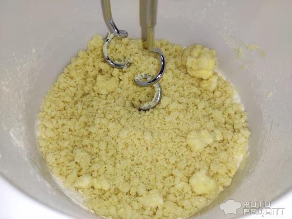 Рецепт: Печенье с творогом - Слоистое. Рецепт: Печенье с творогом - Слоистое.