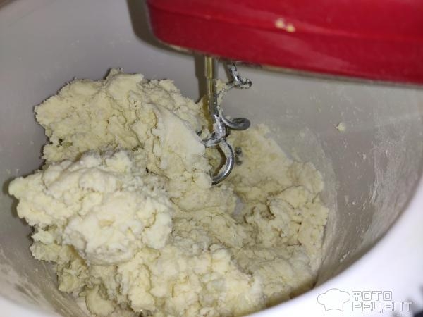 Рецепт: Печенье с творогом - Слоистое. Рецепт: Печенье с творогом - Слоистое.