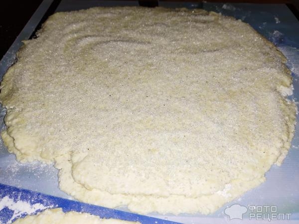 Рецепт: Печенье с творогом - Слоистое. Рецепт: Печенье с творогом - Слоистое.