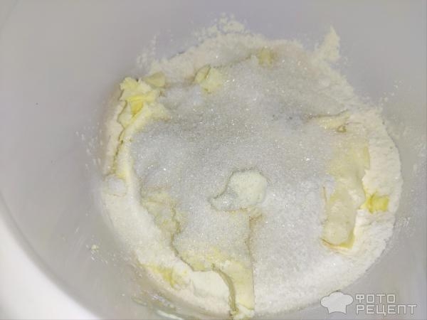 Рецепт: Печенье с творогом - Слоистое. Рецепт: Печенье с творогом - Слоистое.