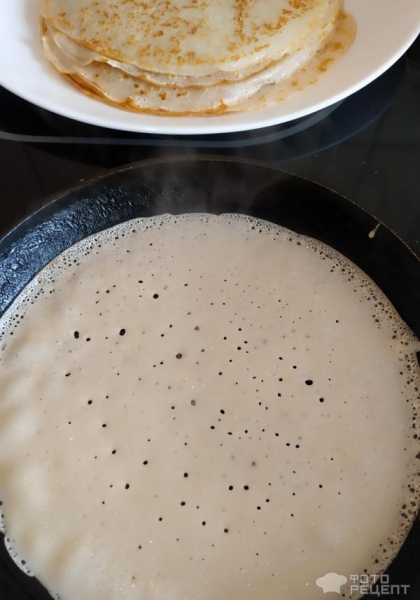 Рецепт: Пирог из блинных рулетов - с куриной печенью Рецепт: Пирог из блинных рулетов - с куриной печенью