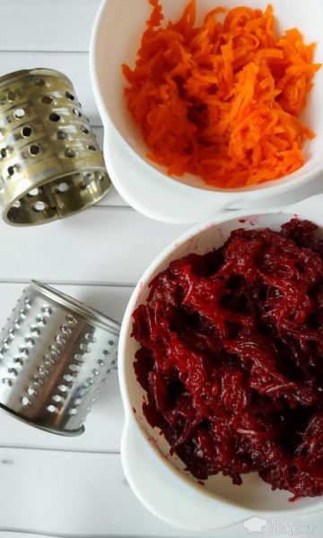 Рецепт: Салат "Генеральский" - в праздничном оформлении Рецепт: Салат "Генеральский" - в праздничном оформлении