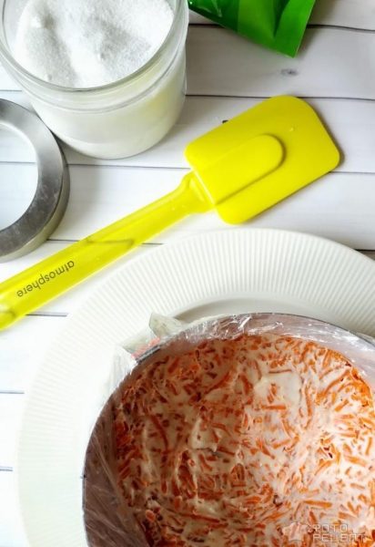 Рецепт: Салат "Генеральский" - в праздничном оформлении Рецепт: Салат "Генеральский" - в праздничном оформлении