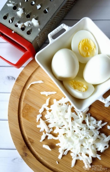 Рецепт: Салат "Генеральский" - в праздничном оформлении Рецепт: Салат "Генеральский" - в праздничном оформлении