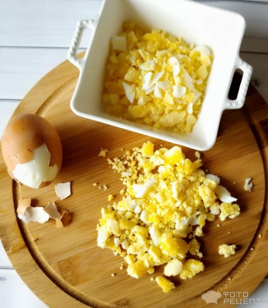 Рецепт: Салат "Генеральский" - в праздничном оформлении Рецепт: Салат "Генеральский" - в праздничном оформлении