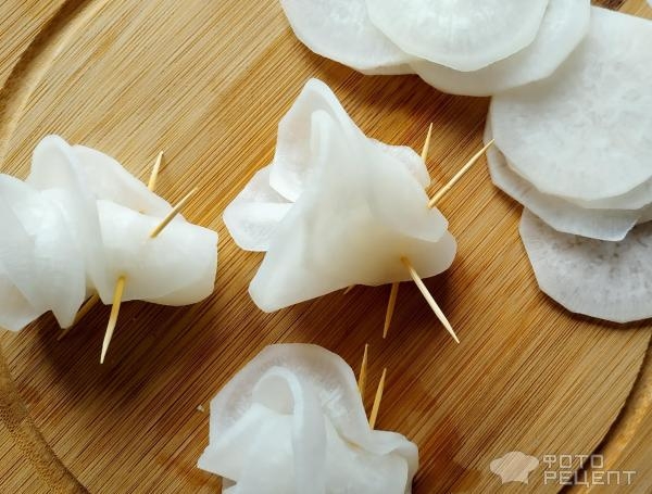 Рецепт: Салат "Генеральский" - в праздничном оформлении Рецепт: Салат "Генеральский" - в праздничном оформлении