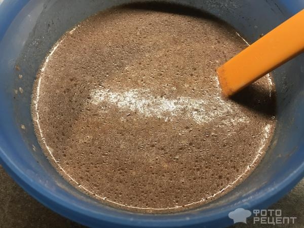 Рецепт: Шоколадные блины с творогом - нежные, ванильно-шоколадные Рецепт: Шоколадные блины с творогом - нежные, ванильно-шоколадные