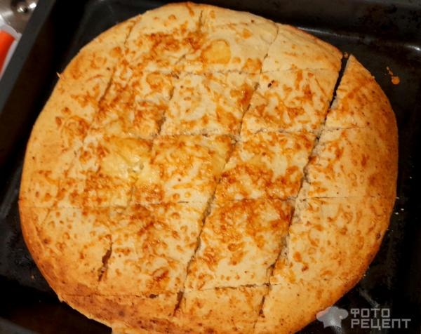 Рецепт: Творожно-сырная лепешка - Очень быстрая лепешка или ленивая коврижка из творога с сыром. Похоже на хачапури Рецепт: Творожно-сырная лепешка - Очень быстрая лепешка или ленивая коврижка из творога с сыром. Похоже на хачапури