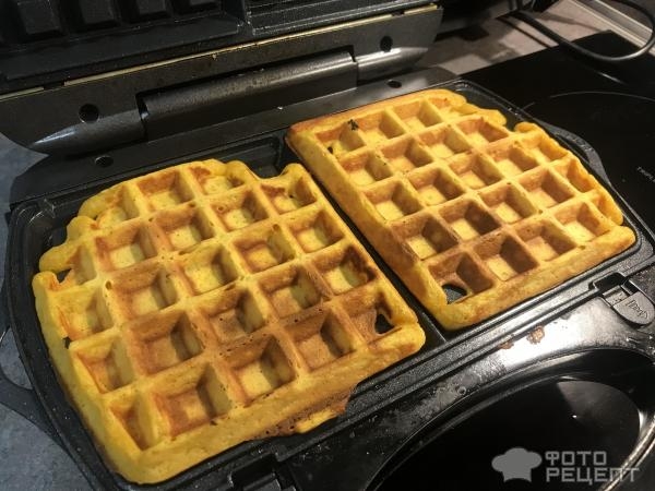 Рецепт: Вафли тыквенные - безумно ароматные Рецепт: Вафли тыквенные - безумно ароматные