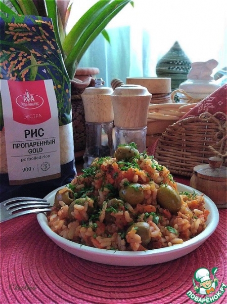 Рис в томатном соусе Рис в томатном соусе