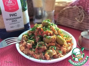 Рис в томатном соусе Рис в томатном соусе