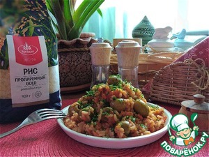 Рис в томатном соусе Рис в томатном соусе