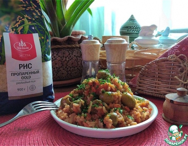 Рис в томатном соусе Рис в томатном соусе