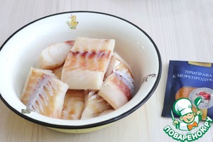 Треска в яично-сырной панировке Треска в яично-сырной панировке