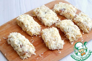 Треска в яично-сырной панировке Треска в яично-сырной панировке