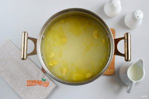 Сливочно-чесночный суп Сливочно-чесночный суп
