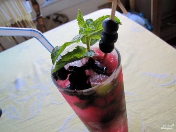 Черничный "Мохито" Черничный "Мохито"