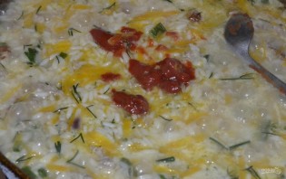 Рисовая каша со свининой Рисовая каша со свининой