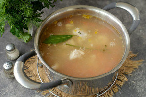 Уха из сибаса