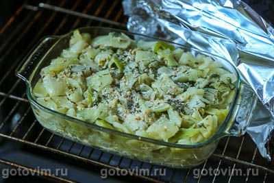 Капуста в молоке в духовке Капуста в молоке в духовке