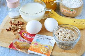 Диетический банановый пирог Диетический банановый пирог