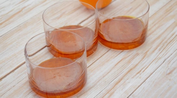 Панна-котта с апельсиновой карамелью и штрейзелем, пошаговый рецепт с фото Панна-котта с апельсиновой карамелью и штрейзелем, пошаговый рецепт с фото