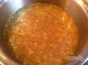 Чечевица с имбирем и лимонной цедрой Чечевица с имбирем и лимонной цедрой